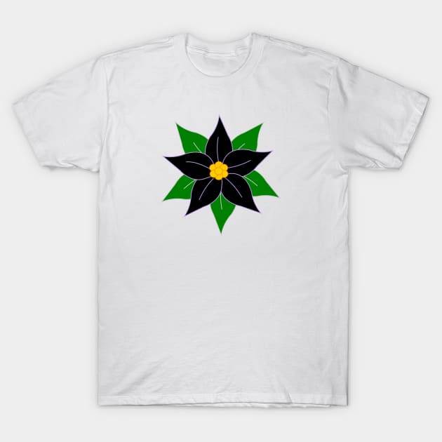 Poinsettia T-Shirt by traditionation